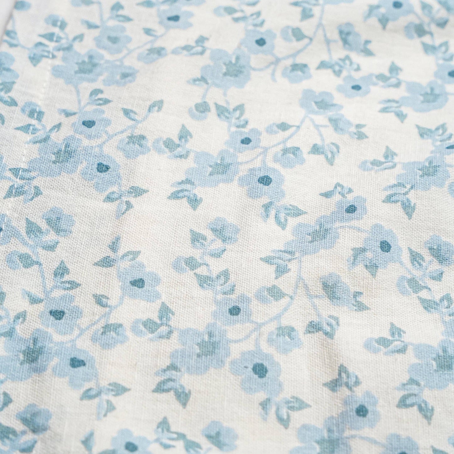 Blue Vines Organic Scalloped Top & Bloomers Set