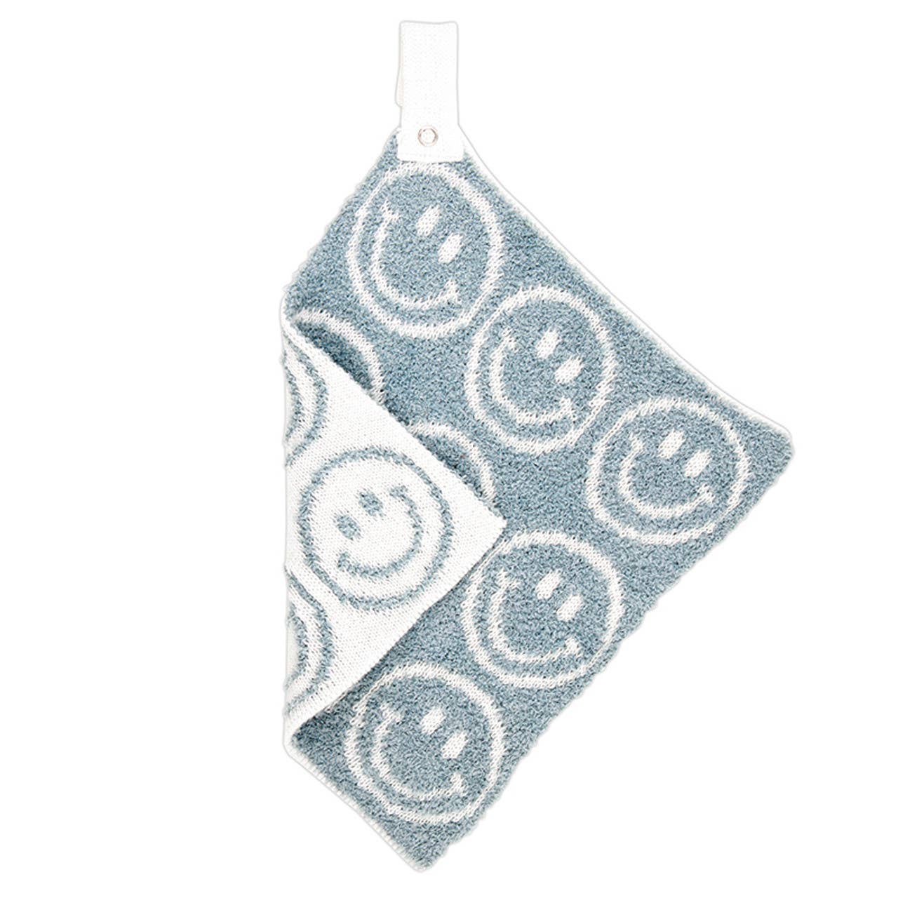 Plush Pacifier Lovey - Smiley Faces