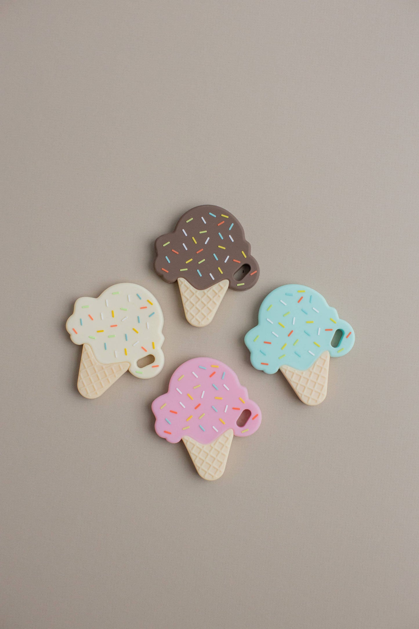 Ice Cream Silicone Teether