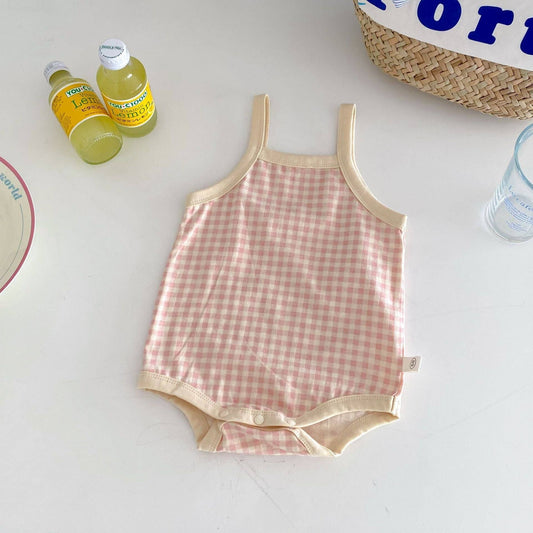 Gingham Summer Romper