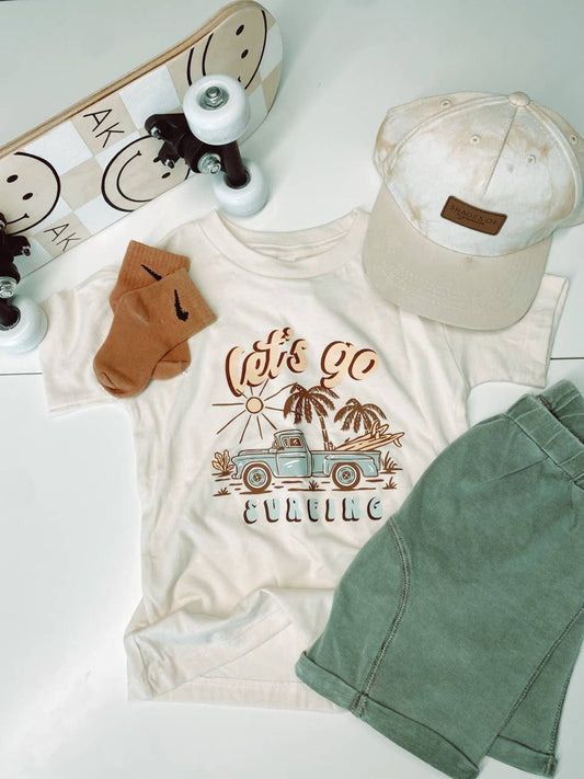 Let's Go Surfing Tee